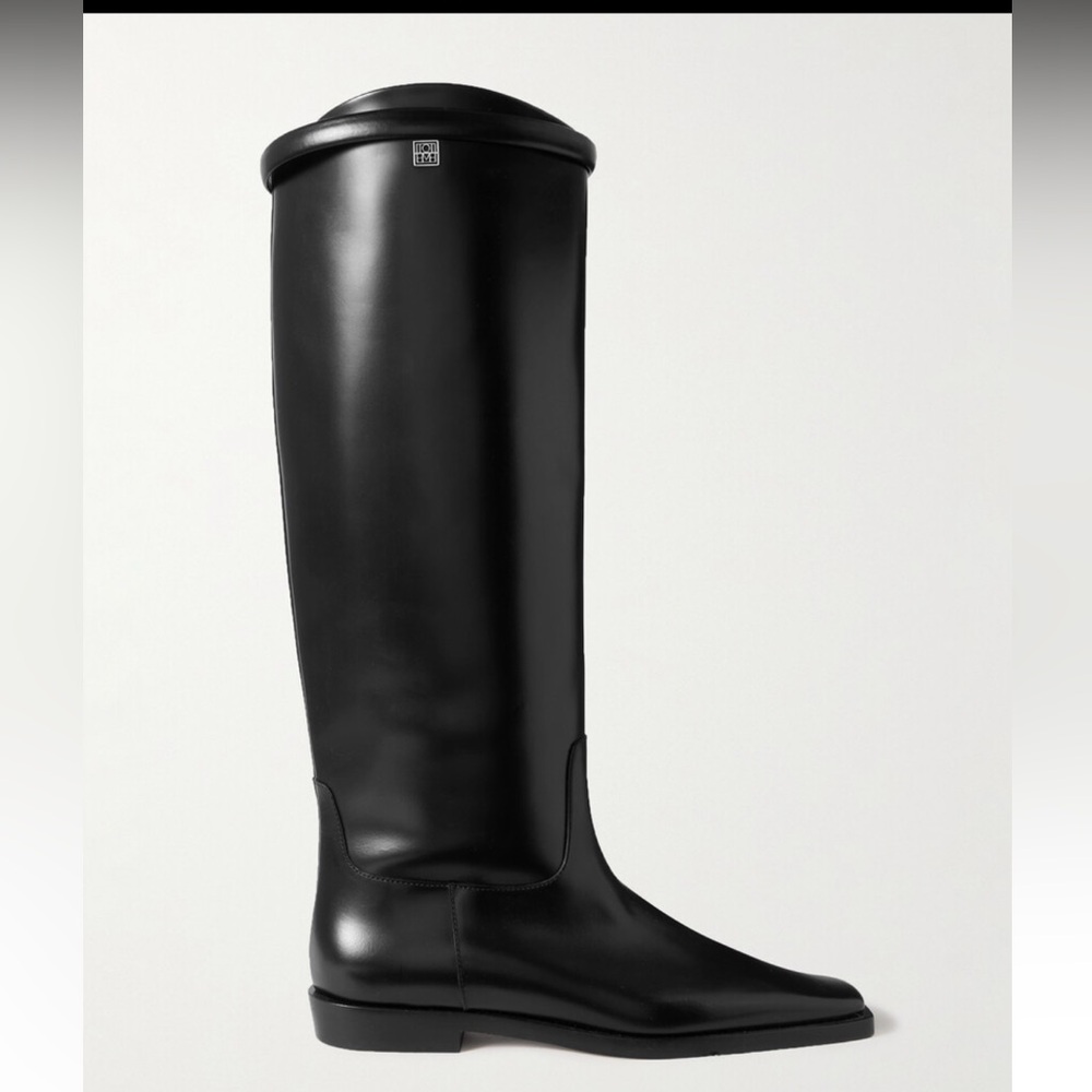 Toteme The Riding leather knee boots